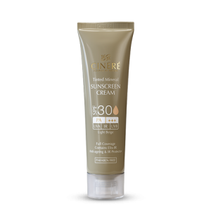 کرم ضد آفتاب رنگی SPF30 سینره