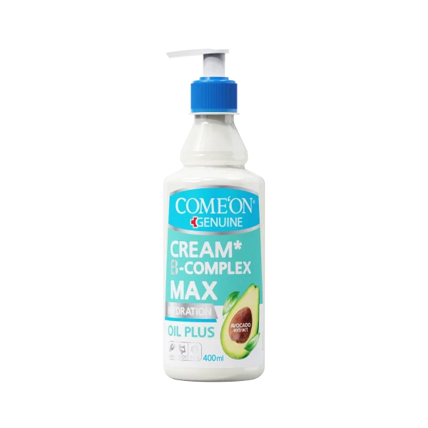 کرم مرطوب کننده کامان مدل B Complex Max حجم 400 میلی لیتر