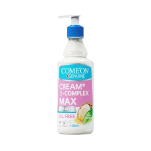 کرم مرطوب کننده کامان مدل B Complex حجم 400 میلی لیتر