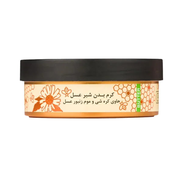 کره بدن (کرم مرطوب کننده بدن) شیر عسل مناسب پوست معمولی تا خشک 200میل دیپ سنس