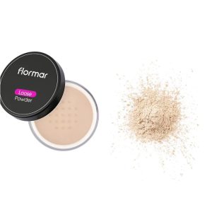 پودر فیکس فلورمار تثبیت کننده آرایش FLORMAR LOOSE POWDER 001