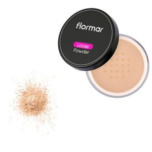پودر فیکس فلورمار تثبیت کننده آرایش  FLORMAR LOOSE POWDER 004