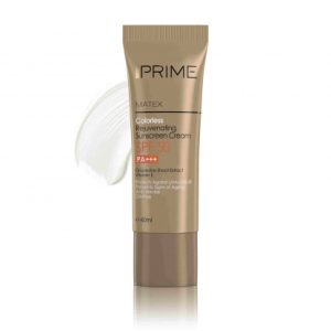 کرم ضد آفتاب بی رنگ پرایم مدل Rejuvenating با SPF50 حجم 40 میلی لیتر