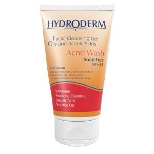 ژل شستشوی صورت مناسب پوست چرب (آکنه واش) هیدرودرم