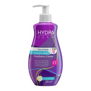 کرم موبر صورت و بدن هیدرودرم مناسب پوست های حساس حجم 330 میلی لیتر